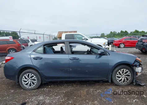 2017 Toyota Corolla Le из США, поврежденный, VIN 2T1BURHE4HC809522